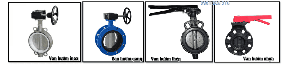 Phân loại van bướm 1 