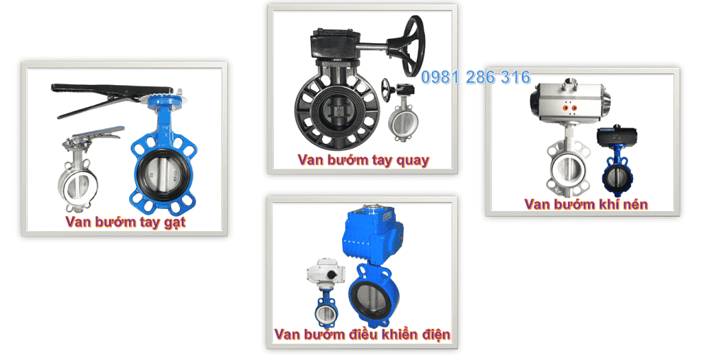 Phân loại van bướm 2