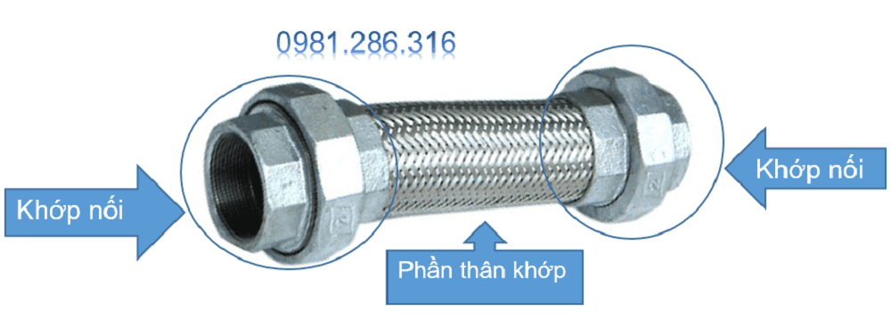 khớp nối chống rung inox 2