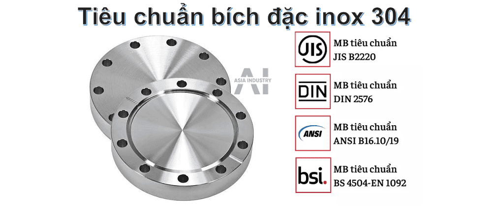 bích đặc inox 304 1 