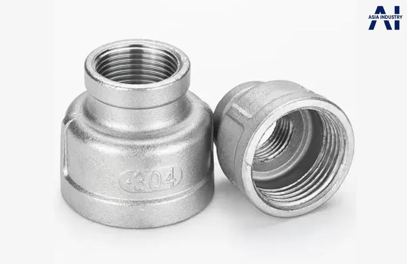 Côn thu inox ren – nối ống khác kích thước nhanh, kín, chống gỉ, dễ tháo lắp