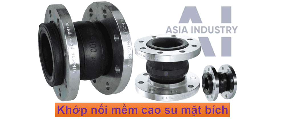 khớp nối mềm cao su mặt bích 1