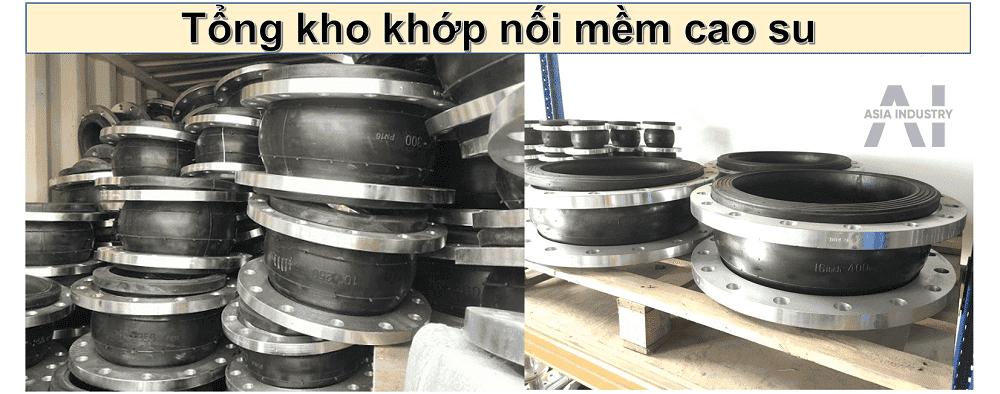 khớp nối mềm cao su mặt bích 3