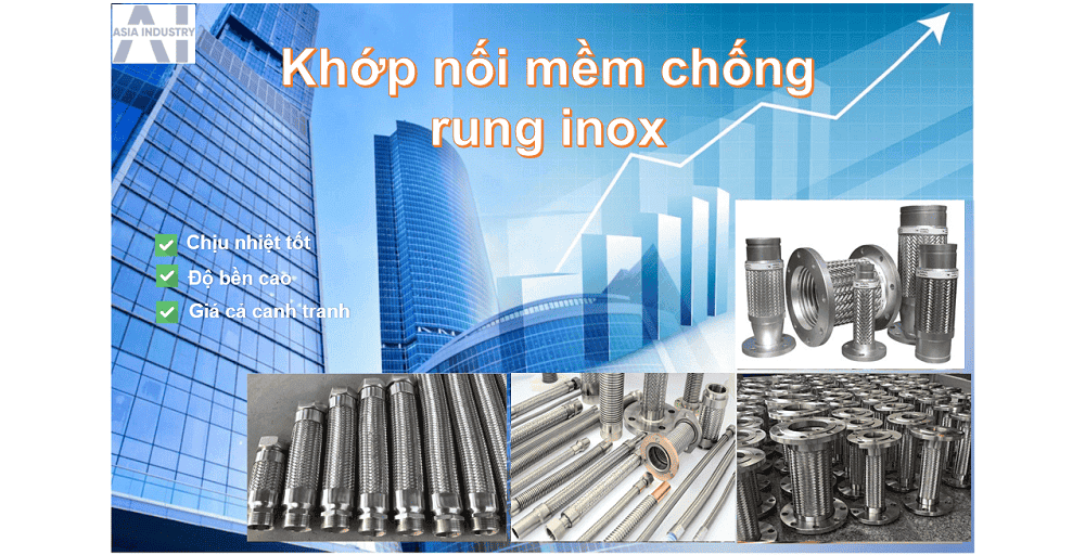 Khớp nối mềm chống rung inox 1