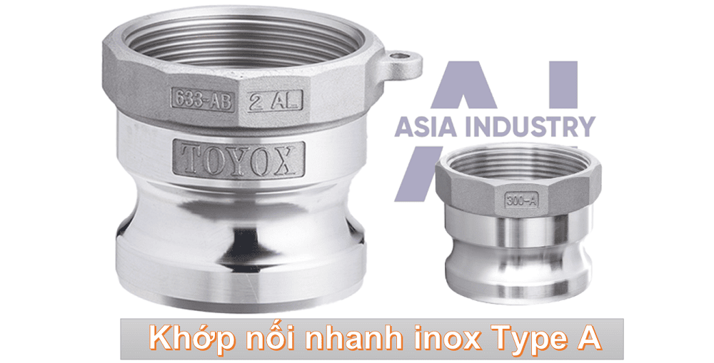Khớp nối nhanh inox type A 1