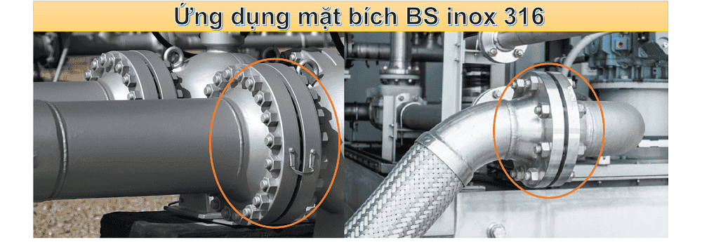 mặt bích BS inox 316 7