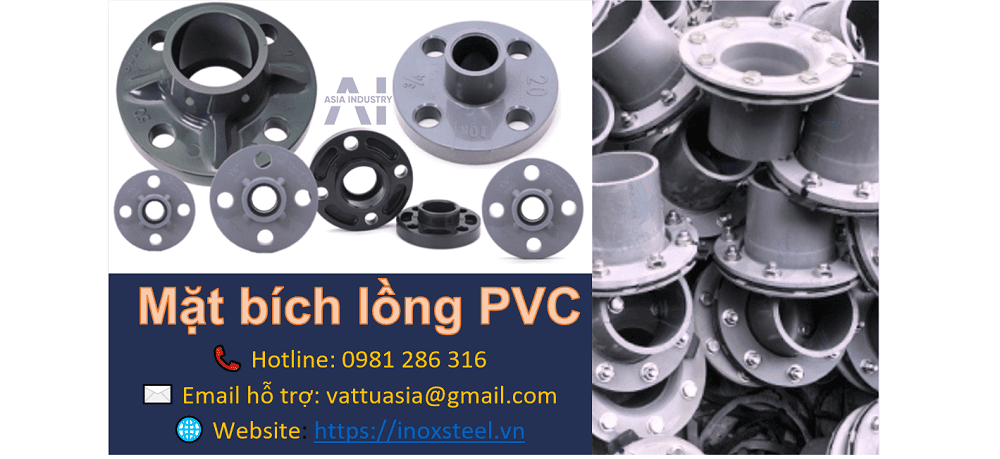 mặt bích lồng PVC 1