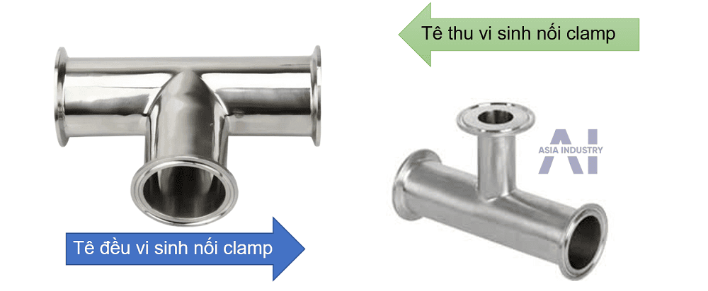 tê vi sinh nối clamp 2