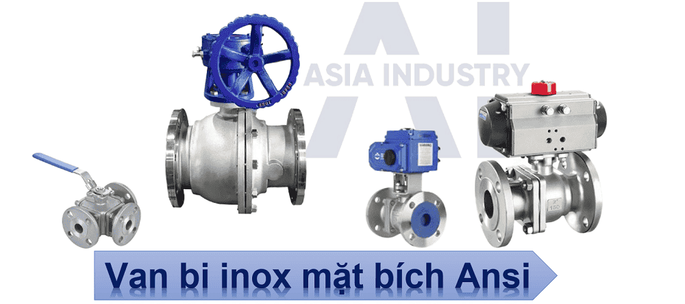 van bi inox mặt bích ansi 2