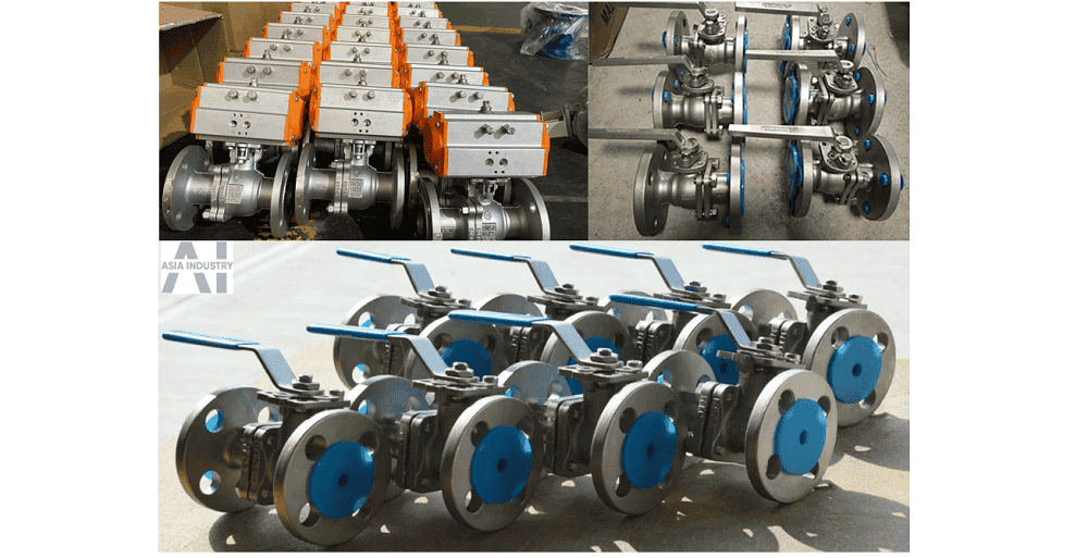 van bi inox mặt bích ansi 4