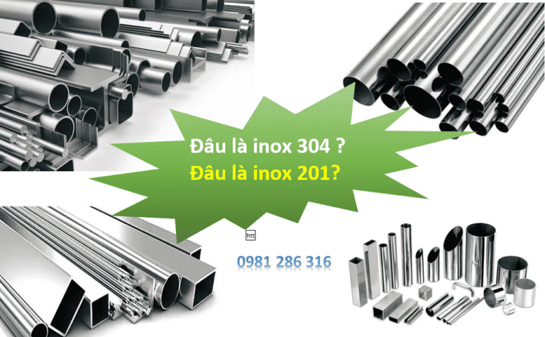 cách nhận biết inox 304 và 201 1