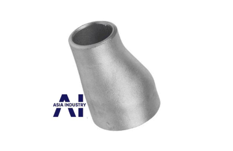 Côn thu thép lệch tâm – nối giảm đường ống lệch tâm, phù hợp cho lắp đặt với bơm và thiết bị tránh khí tụ.