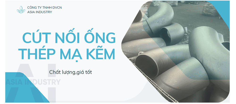 cút nối ống thép mạ kẽm  1