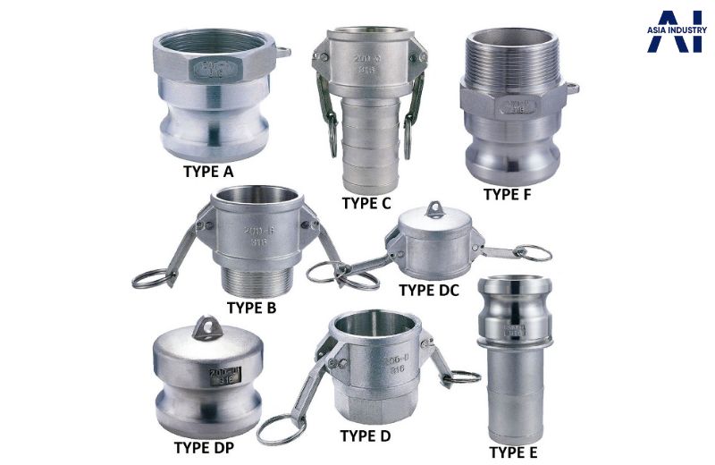 Khớp nối nhanh inox 304 – Kết nối tức thì, kín khít cao, chịu áp tốt cho các hệ thống yêu cầu thao tác nhanh.