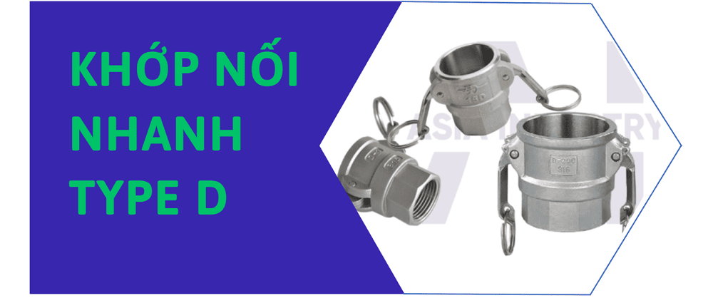 khớp nối nhanh type D 1