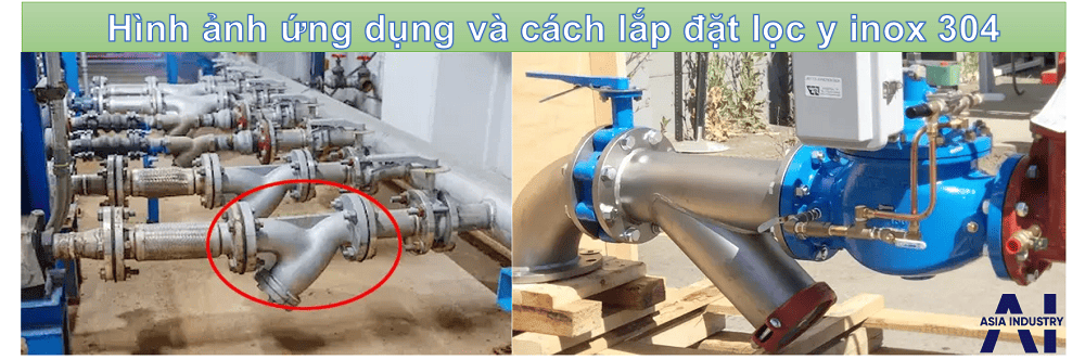 lọc y inox 304 3