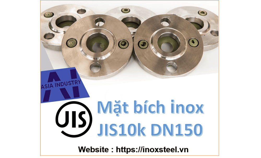 mặt bích inox jis10k DN150 1