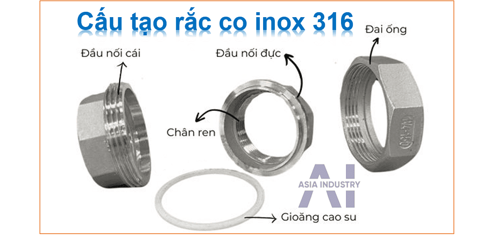 rắc co inox 316 2