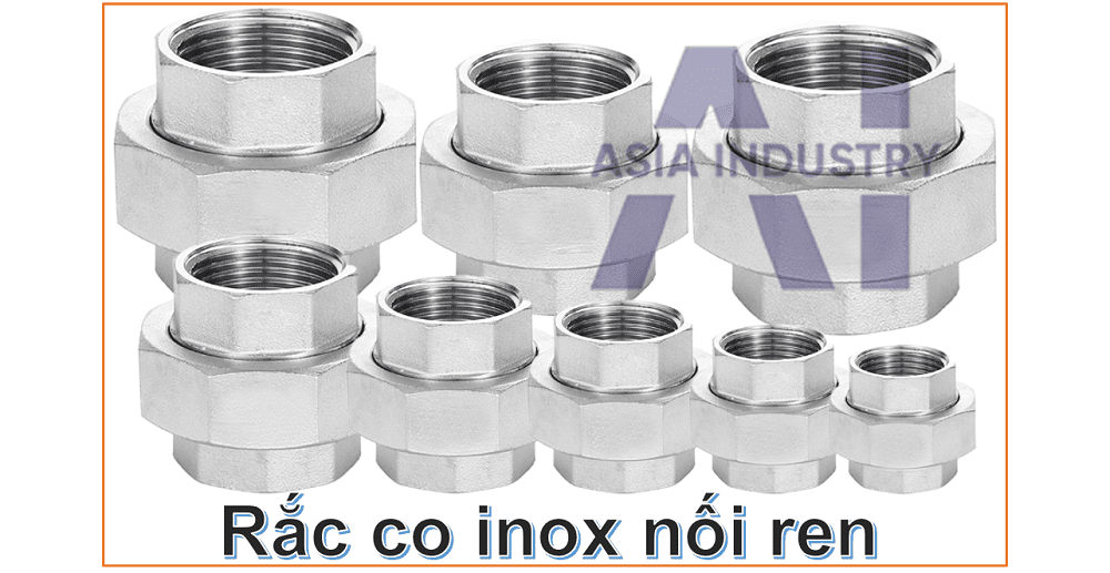 rắc co inox nối ren 1