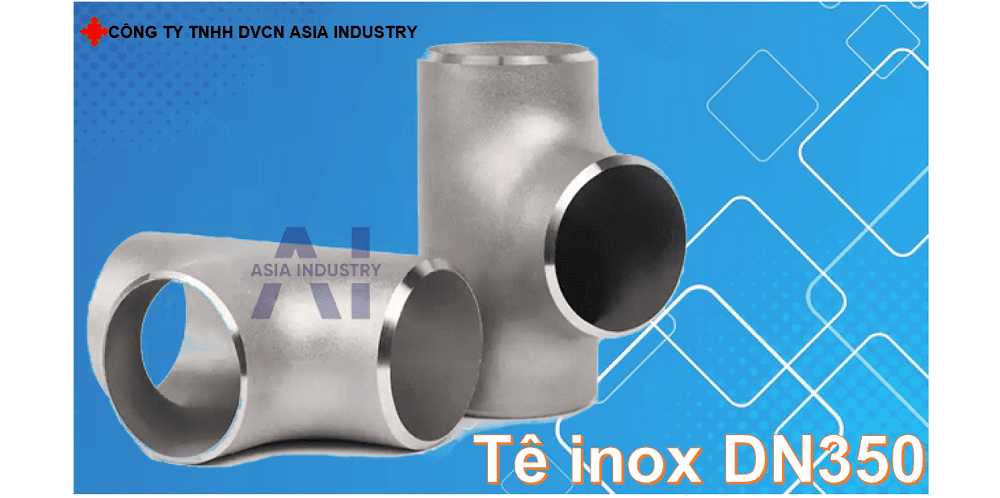tê inox DN350 1