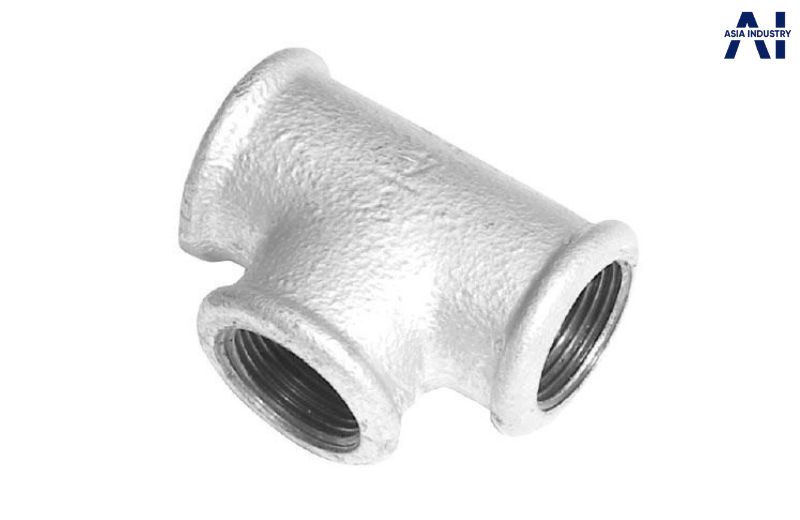 Tê thép ren là phụ kiện nối các ống bằng ren, dễ lắp đặt và tháo rời trong hệ thống đường ống.