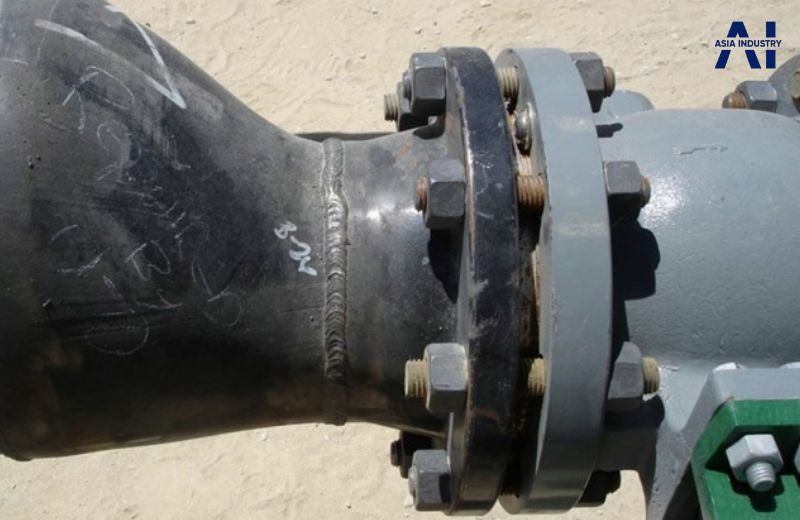 Côn thu thép – nối các ống khác kích thước trong hệ thống nước, hơi và khí nén.