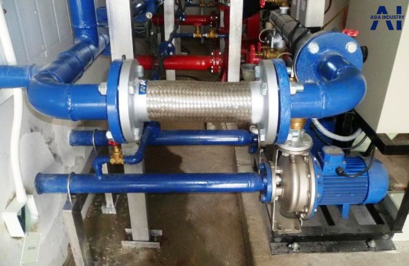 Khớp nối inox 304 – Ứng dụng trong HVAC, nước, hóa chất và công nghiệp, bảo vệ hệ thống ống bền bỉ và an toàn.