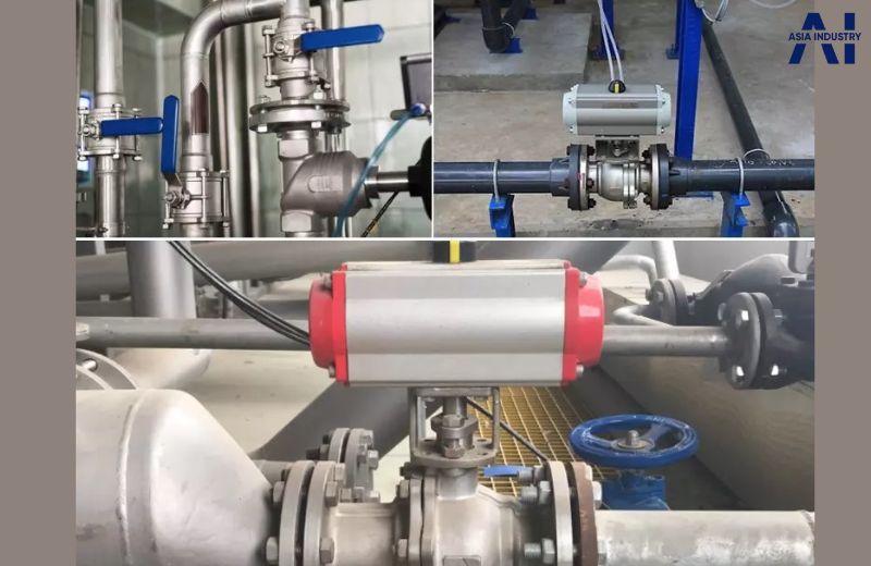 Van bi inox 316 được ứng dụng rộng rãi trong cả công nghiệp và dân dụng