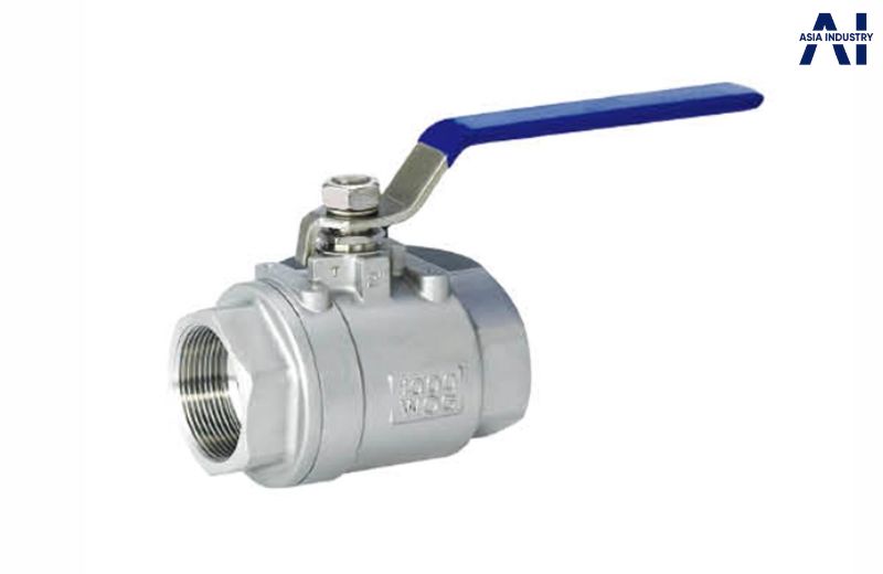 Van bi inox 316 nối ren – lắp đặt nhanh chóng, vận hành ổn định cho hệ thống nhỏ và vừa.