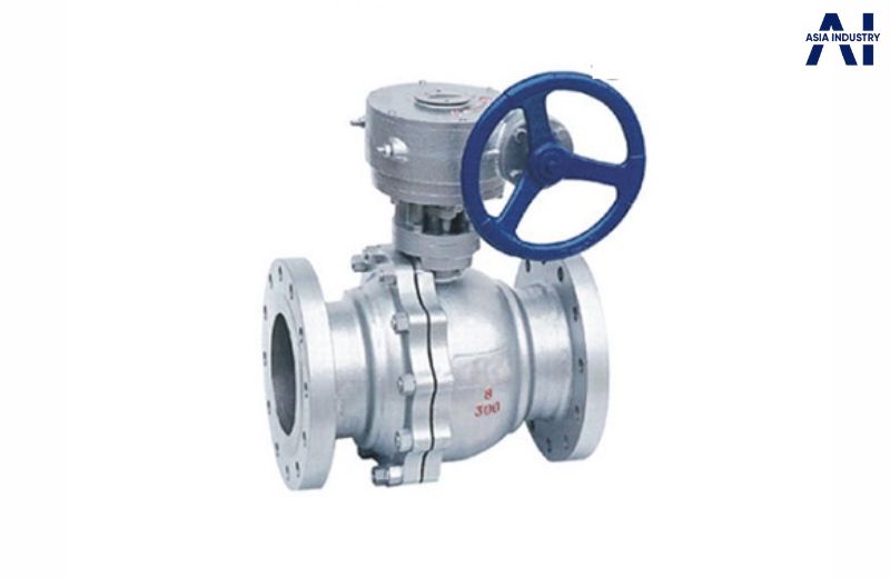 Van bi inox 316 tay quay – vận hành chính xác cho van kích thước lớn.