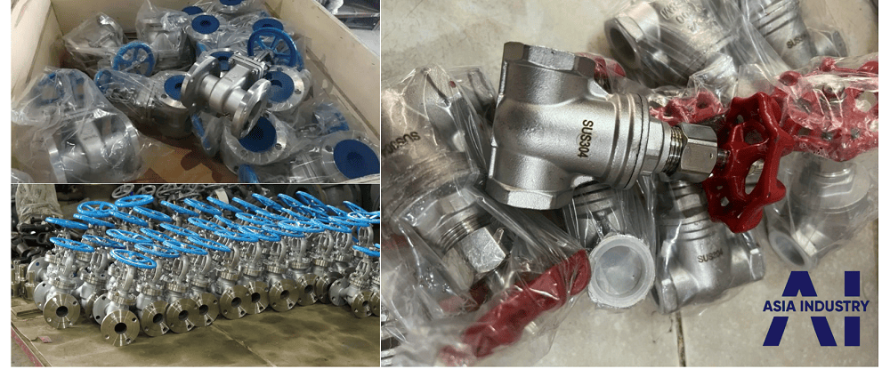 Van cổng inox DN50 4