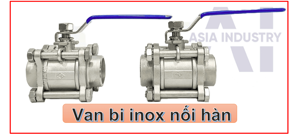 van bi inox nối hàn 1