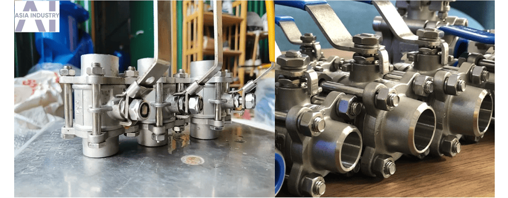 van bi inox nối hàn 3