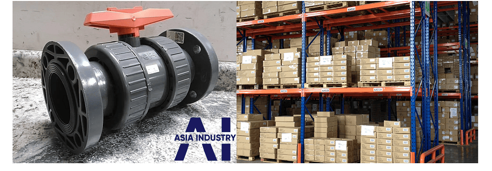 van bi pvc mặt bích 4