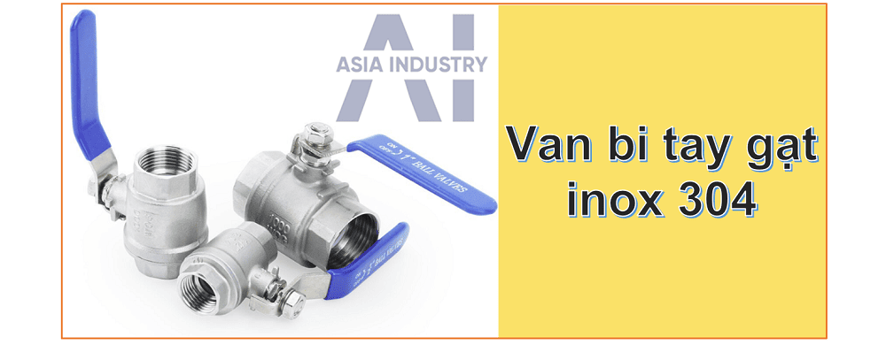 van bi tay gạt inox 304 1