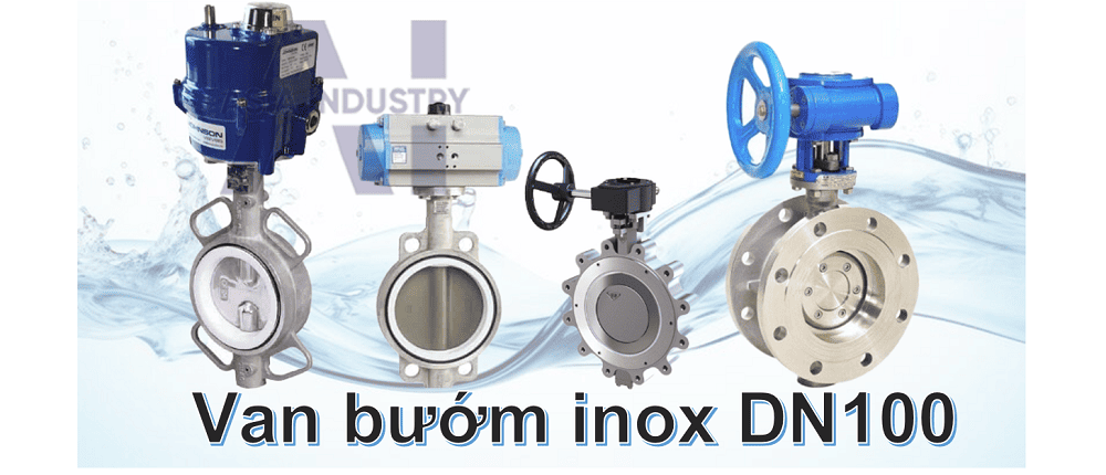 van bướm inox DN100 1