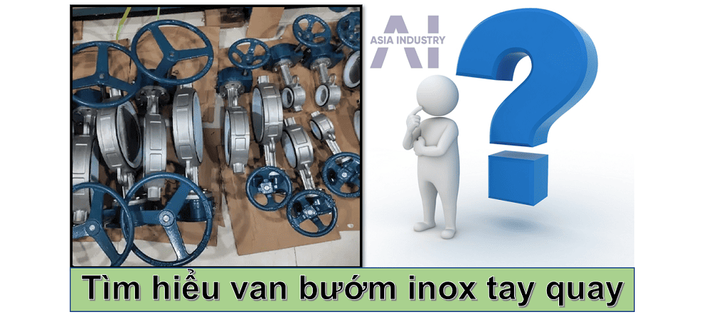 van bướm inox tay quay 1