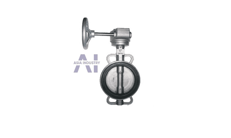 van bướm inox tay quay 5