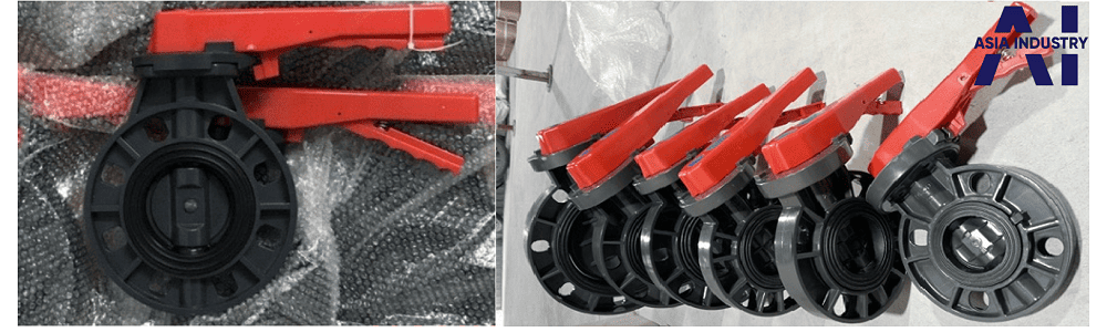 van bướm tay gạt pvc 3