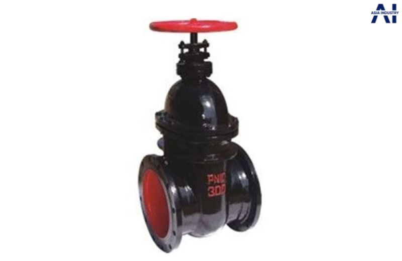 Van cổng gang xám / đen – giải pháp kinh tế cho áp lực trung bình, vận hành ổn định.