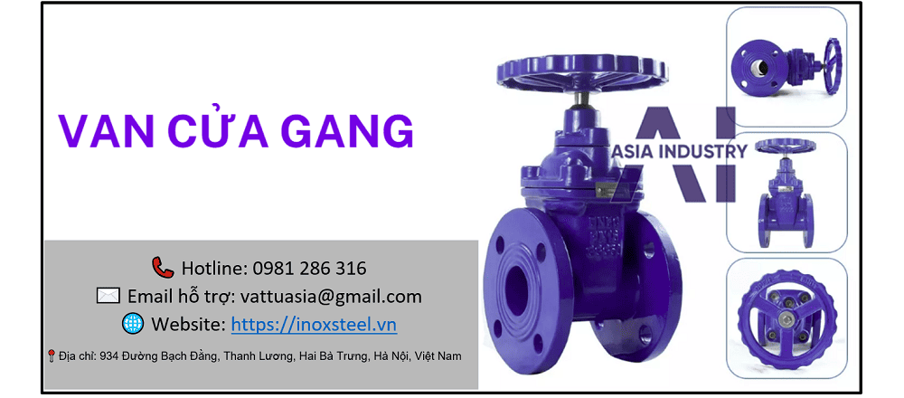 van cửa gang 1