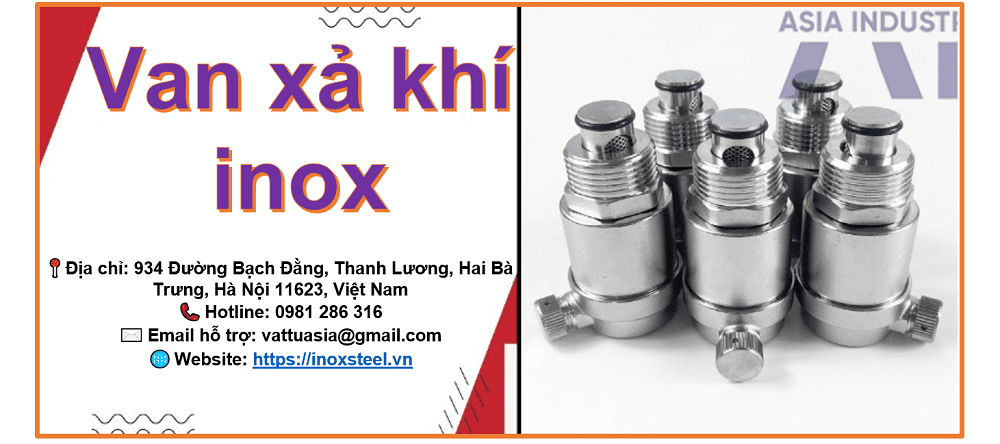 van xả khí inox 1
