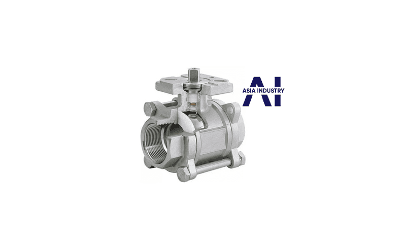 Van bi inox có tán 1