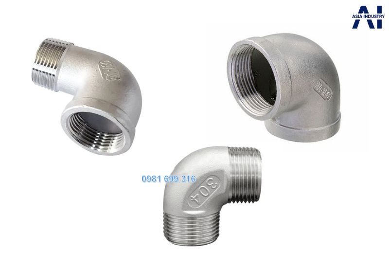 Cút ren inox – Kết nối nhanh, chắc chắn, bền bỉ cho hệ thống đường ống công nghiệp và dân dụng.