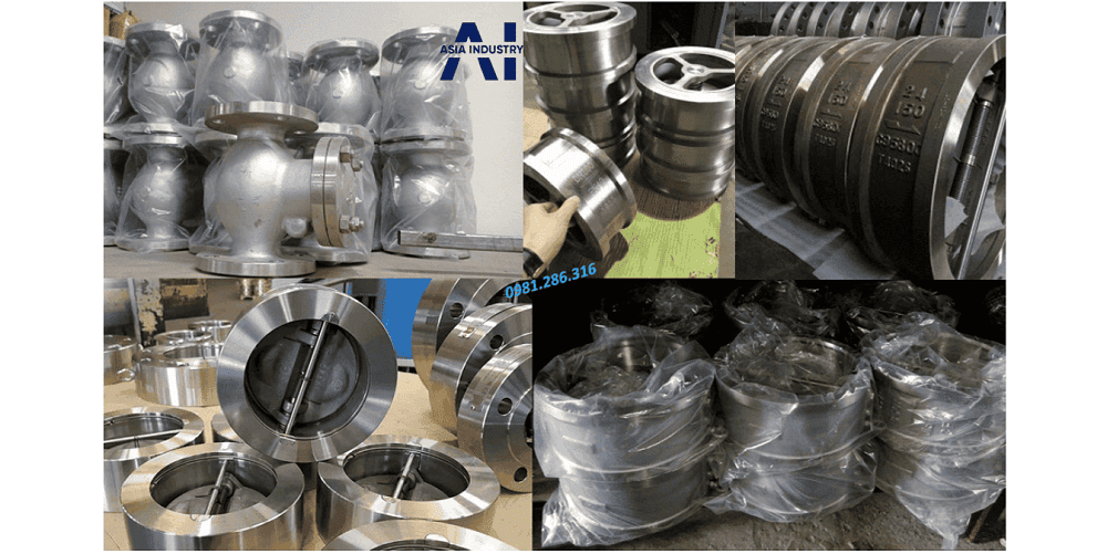 Van 1 chiều inox DN150 2