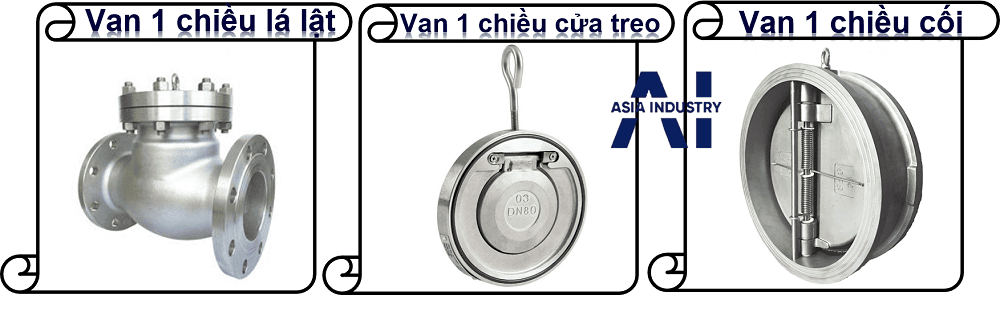 Van 1 chiều inox DN150 3