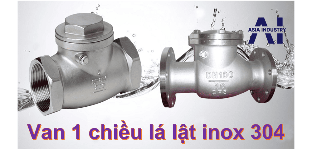 Van 1 chiều lá lật inox 304 1