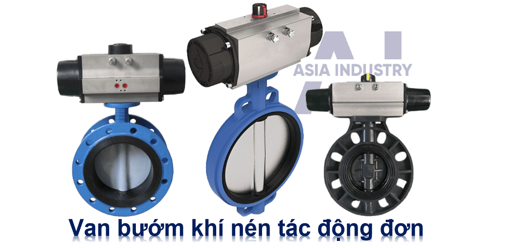 van bướm khí nén tác động đơn 1