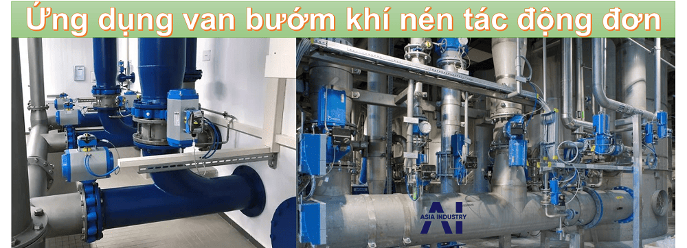 van bướm khí nén tác động đơn 3
