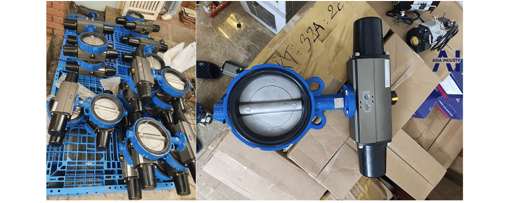 van bướm khí nén tác động đơn 4